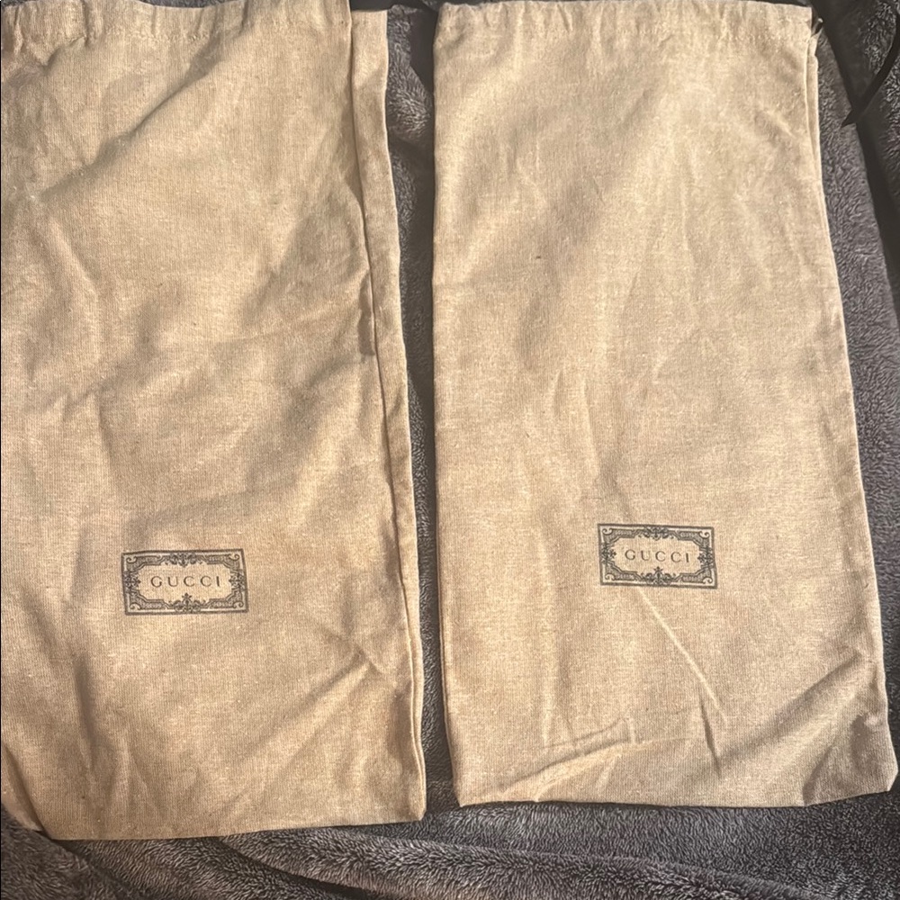 Gucci Beige Dust Bags